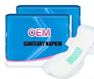 Băng vệ sinh dùng một lần, tùy chỉnh theo yêu cầu của nhà sản xuất thiết bị gốc (OEM), bán buôn, chất liệu cotton mềm mại, thấm hút cao, có anion, dành cho phụ nữ trong kỳ kinh nguyệt - Product Image 1