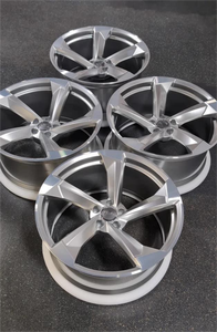 Mingyue การขึ้นรูปใบหน้าเครื่องจักรสีดำสำหรับรถออดี้ <span class=keywords><strong>Q5</strong></span> Q5L Q7 RSQ3 Q8 <span class=keywords><strong>ABT</strong></span> 17 18 19 20 21นิ้ว5X112อลูมิเนียม - Product Image 4