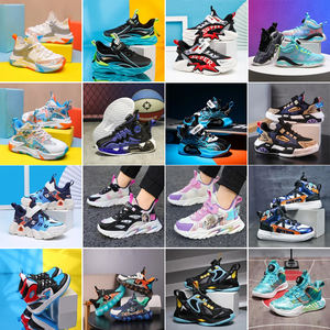 Diseñadores personalizados de los niños deportes zapatos casuales niñas Negro Blanco zapatos escolares <span class=keywords><strong>niño</strong></span> 4 a 5 AÑOS NIÑOS zapatillas de deporte - Product Image 6