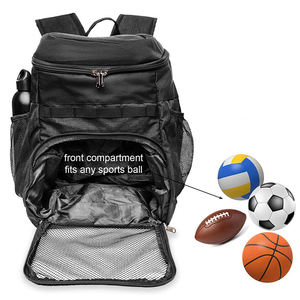Sac à dos de sport personnalisé pour le basketball, le volleyball, le football, le soccer, le fitness, la salle de sport, avec poche pour bouteille - Product Image 2