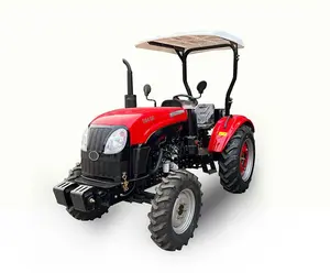 Traktor pertanian mini 4x4 kualitas tinggi terlaris traktor multifungsi kompak dengan harga terbaik