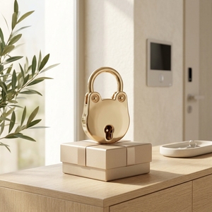 YH1663 <span class=keywords><strong>Lucchetto</strong></span> Antico a Forma di Orso Stile Retrò Vintage Lucchetti <span class=keywords><strong>e</strong></span> Chiavi di Adiba Home Simpatico <span class=keywords><strong>Lucchetto</strong></span> a Forma di Orso - Product Image 5