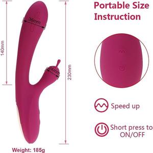 Spedizione veloce prezzo più conveniente giocattoli sessuali per adulti donne vaginale G stimolazione del dildo vibratore - Product Image 6