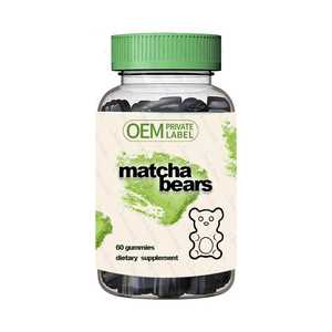 Private Label <span class=keywords><strong>500Mg</strong></span> Puur Groene Thee Extract Natuurlijke Kruidenbron Met Cafeïne Antioxidanten Vetverbrander Gummy Snoepjes Voor Volwassenen - Product Image 1