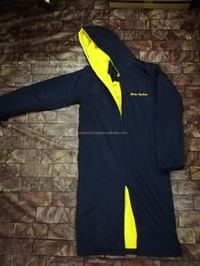 Parka de Natación Juvenil con Forro Polar, Parka de Natación Unisex, Parka de Natación a Rayas - Product Image 5