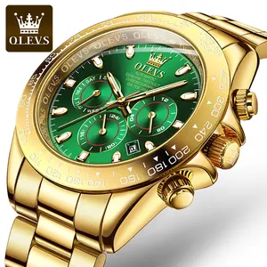 OLevs 6638 brand watch Automatic small three dial men wrist personalized waterproof Men Mechanical Watch