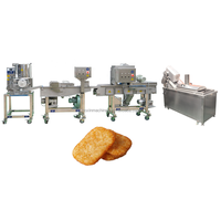 Ligne de production entièrement automatique de galettes de pommes de terre |   Machine industrielle pour la fabrication de snacks et de tartes à la pomme de terre frite