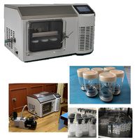Nouvel équipement de séchage sous vide à grande échelle avec contrôle PLC automatique, composants de pompe essentiels, température de plateau, séchage rapide, 2 kg