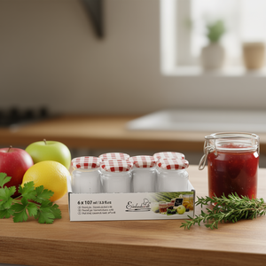 ขวดโหลแยม Einkochwelt ขนาด 107 มล. ทรงกลม ฝาเกลียว สำหรับเก็บรักษาอาหาร - Product Image 2