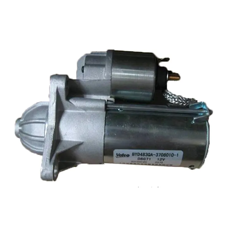 Wholesale High cost performance auto parts china car Original starter motor for BYD 483QB 3708010