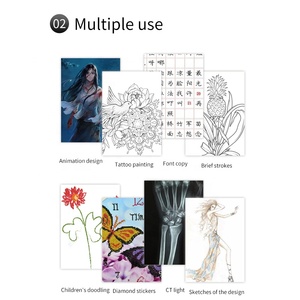 Panneau de <span class=keywords><strong>tatouage</strong></span> de fabrication spécialisée OEM Led Light Pad pour le traçage de <span class=keywords><strong>tatouage</strong></span> - Product Image 5