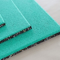Dalles de sol antidérapantes écologiques et durables en caoutchouc recyclé pour aires de jeux, gymnases et surfaces sportives