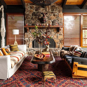 AJJ-M49 Muebles Estilo Espartano para B&B, Resort, Hotel, Apartamento, Sofá de Tela de Alta Gama - Product Image 1