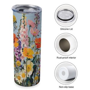 Gobelet isotherme droit de 20 oz en acier inoxydable de qualité alimentaire pour voiture, personnalisable par sublimation, vente en gros - Product Image 4