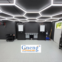 Lumières intérieures d'hexagone de conception de modèle d'assemblage de bricolage de protection de l'environnement pour la maison