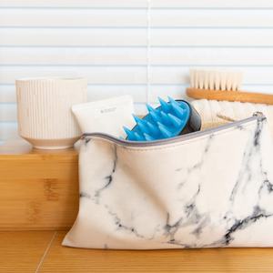 Herramienta de cuidado del cabello LOGO personalizado Depurador de cuero cabelludo Masajeador de cabeza Removedor de caspa Exfoliante de cuero cabelludo Cepillo de champú para el cabello Masajeador de cuero cabelludo - Product Image 6