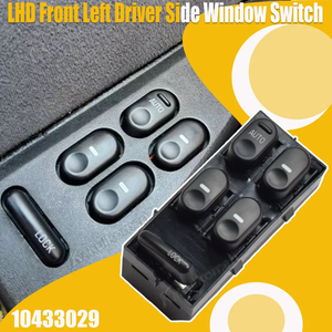 Cho Buick Thế Kỷ Regal 10433029 Mới Phía Trước Lh Điều Khiển Bên Điện Điện Cửa Sổ Thạc Sĩ Điều Khiển Chuyển Đổi Ánh Sáng Màu Đỏ Tự Động Phụ Kiện - Product Image 4