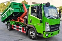 Nouvelle Offre Spéciale : Camions à Benne Basculante Autochargeante 5 tonnes pour le Transport de Déchets avec Bras de Levage, à Vendre à Dubaï - Prix Compétitifs
