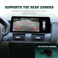 Écran multimédia 12,3 pouces Android 14 Snapdragon 665 8 cœurs avec Carplay automatique et navigation pour BMW X3 F25 X4 F26 2011-2017