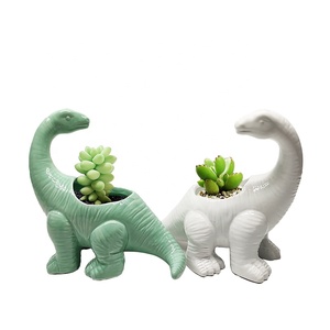 Pots <span class=keywords><strong>de</strong></span> fleurs <span class=keywords><strong>de</strong></span> <span class=keywords><strong>dinosaure</strong></span> Pots <span class=keywords><strong>de</strong></span> fleurs d'animaux en céramique <span class=keywords><strong>Pot</strong></span> <span class=keywords><strong>de</strong></span> plantes succulentes - Product Image 1