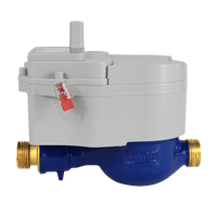 Medidor de Flujo de Agua Ultrasónico Prepago Inteligente en Línea para Uso Residencial con Lector Remoto, Personalizable OEM, DN15-DN25, IP66