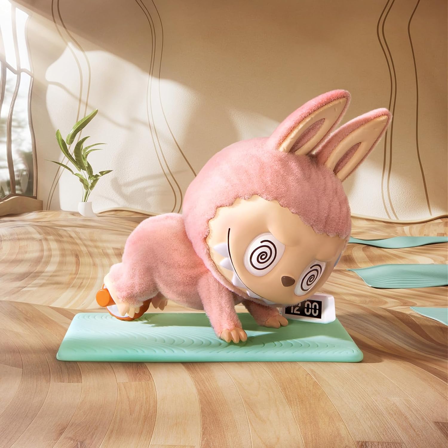 POP MART the Monsters Lazy Yoga Series - Collectible Toys