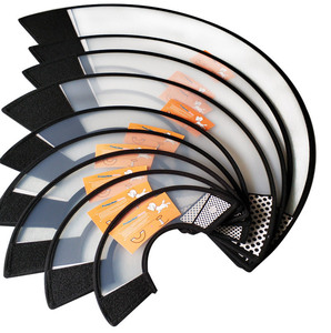 エリザベス朝半透明再利用可能な傷防止保護ソフト犬猫アンチバイト舐め回復襟カバー滅菌用 - Product Image 3