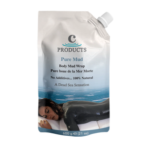 Masque de boue de la mer Morte pur, sans additifs, ultra riche en minéraux naturels, détoxification profonde, revitalisation de la peau, apaisant les muscles, dermatologue - Product Image 1