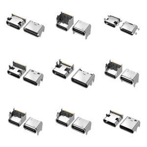 UC.01.31-11-0008 USB -C 16pin Nữ L = 6.50 CH = 0.60 chìm tấm 1.0 đồng thiết bị đầu cuối SMT - Product Image 3