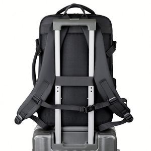 Sac à dos de voyage imperméable de luxe pour homme, avec logo personnalisé, de haute qualité, pour affaires, étudiants, école, ordinateur portable - Product Image 5