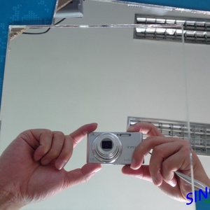 Sinoy True and Exact Images More Safe and Styles Durable <b>Vinyl</b> Backed Safety Mirror Be Used in Sliding Doors Wardrobes Furniture - Product Image 4