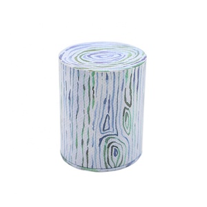Eco-friendly Recycled Custom Rigid Cardboard Cylinder Round Tube Candle Packaging Box Small Business Container