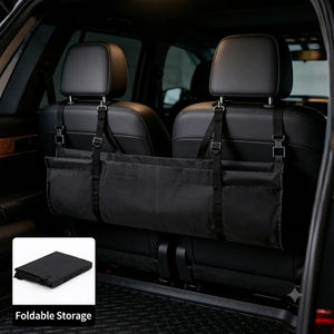 Sacs de rangement pour voiture en tissu Oxford, universels, pliables, imperméables et durables, sacs de rangement pour coffre de voiture - Product Image 6