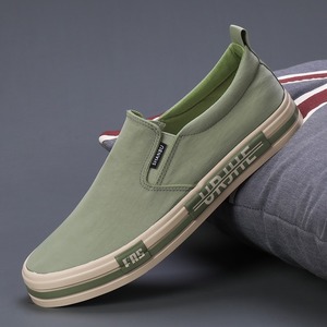 Zapatos de lona de verano para hombre, transpirables, cómodos, para exteriores, sin cordones, zapatillas para caminar, mocasines clásicos para hombre - Product Image 3