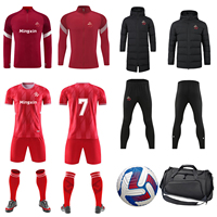 OEM profesional a todo color de impresión sublimación Jersey deporte fútbol conjunto completo kits de entrenamiento de fútbol sin logotipo