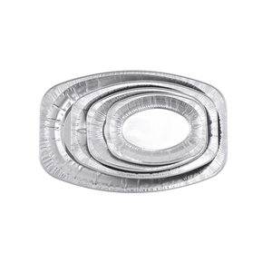 Dikke Aluminiumfolie Vis Plaat Turkije Dish Tin Folie Container Folie Barbecue Lade Thuisgebruik Keuken Wegwerp - Product Image 6