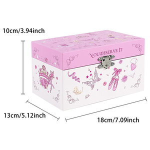 Caja <span class=keywords><strong>de</strong></span> música <span class=keywords><strong>de</strong></span> papel y madera Yiyu con ranura para anillos, joyero personalizado, cajas <span class=keywords><strong>de</strong></span> música al por mayor con manivela, <span class=keywords><strong>canciones</strong></span> personalizadas DIY - Product Image 3