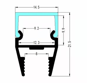 <span class=keywords><strong>Perfil</strong></span> de aluminio <span class=keywords><strong>para</strong></span> luz <span class=keywords><strong>LED</strong></span> de armario, 1421 - Product Image 4