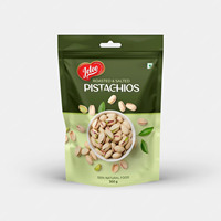 MOQ 500 stuks Plastic Matte Zwarte Mylar Zakken Aluminiumfolie Stazak Ziplock Snack Voedsel Zak met Helder Venster