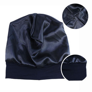 <span class=keywords><strong>Bonnet</strong></span> en Satin doublé en <span class=keywords><strong>coton</strong></span> à haute élasticité, <span class=keywords><strong>bonnet</strong></span> à large bord, <span class=keywords><strong>bonnet</strong></span> <span class=keywords><strong>de</strong></span> <span class=keywords><strong>nuit</strong></span> pour femmes endormies - Product Image 5