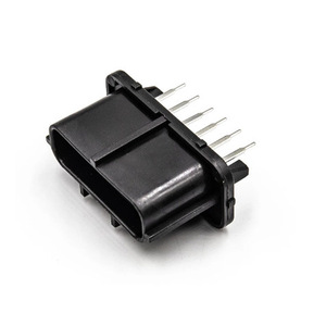 Conector Impermeable de 6 Posiciones, Conectores de Plástico Negro Macho y Hembra para Automóviles Ford Focus, Hyundai, Kia - Product Image 1