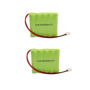 ชุดแบตเตอรี่แบบชาร์จได้ชนิดนิกเกิล-เมทัลไฮไดรด์ 6V 800mAh ใช้แบตเตอรี่ขนาด AAA พร้อมสายและปลั๊ก - Product Image 5