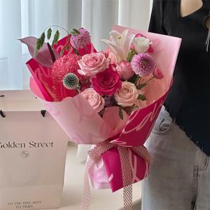 Nouveauté 2023 - Papier d'emballage LOVE pour fleurs - Papier d'emballage pour fleuristes - Emballage pour boutique de fleurs - Product Image 6