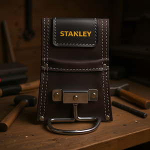Funda de cuero Stanley para martillo con gancho metálico para almacenamiento de herramientas - Product Image 3