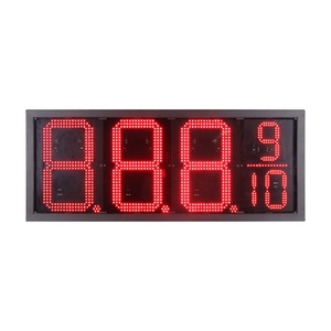 ป้ายแสดงราคาแก๊ส LED ขนาด 16 นิ้ว รุ่น 888910 แบบ 7 ส่วน IP65 สำหรับใช้งานกลางแจ้ง ป้ายดิจิตอลแสดงราคาแก๊ส ป้ายแสดงราคาสถานีบริการน้ำมัน - Product Image 1