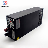 Transformador de Corriente S-1200W 220V CA a 12V 24V CC 100A 50A, Fuente de Alimentación Conmutada de 1200W, Dispositivo Convertidor de Voltaje