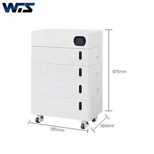 Onduleur et batterie 2 en 1 15kwh 48V Batterie Lifepo4 basse tension pour usage domestique au sol Réserve d'énergie solaire de secours intégrée en MPPT - Product Image 2