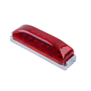 12V Red 4 inch clearance led light/lamp for TRUCK/TRAILER/TRACTOR/LORRY/RV