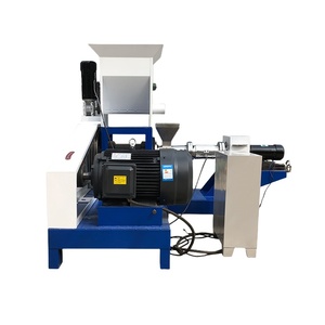 Mini-granulateur extrudeur électrique à vis simple pour aliments flottants pour poissons, machine à granulés neuve pour les industries agroalimentaires et aquacoles - Product Image 2