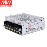 Fuente de Alimentación MEAN WELL RD-50 50W 24V 5V de Doble Salida AC/DC, Convertidor Encapsulado para Automatización, Sensores y Comunicación, con Certificación CE